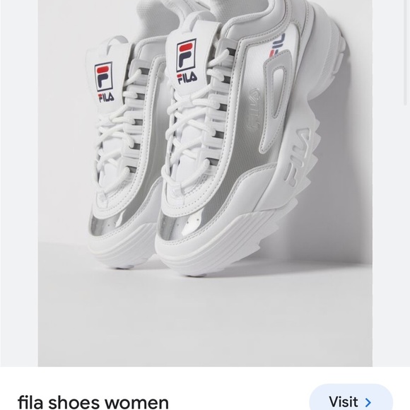Fila Shoes - Fila Distributor Women’s Running Shoe Clear White Size 8